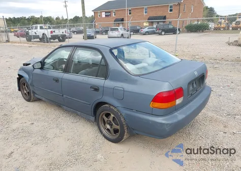 1996 Honda Civic Dx из США, поврежденный, VIN 2HGEJ6621TH552638